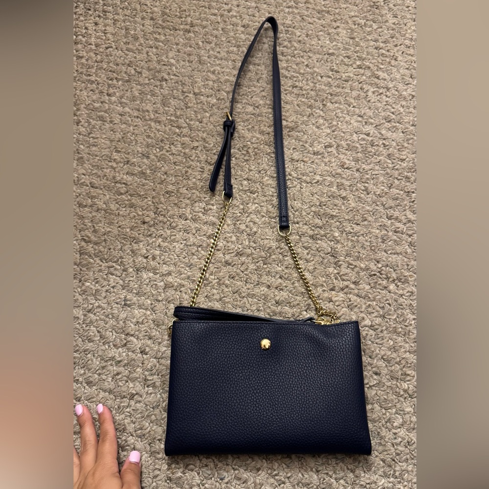Navy blue purse
